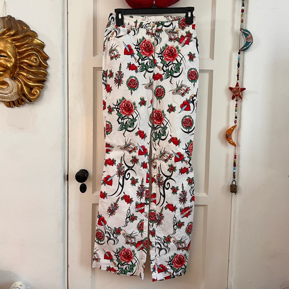 Escada vintage mid rise flares